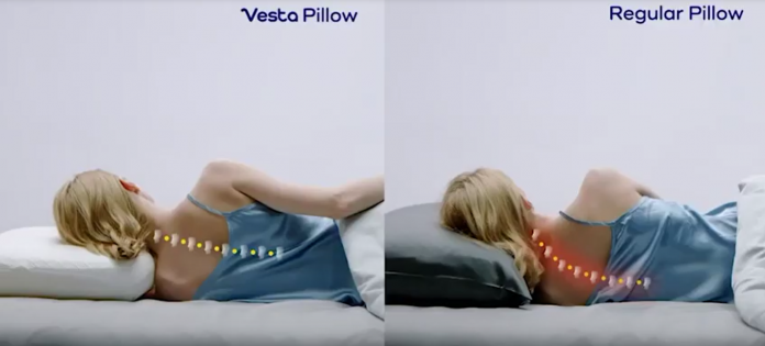 Vesta pillow review