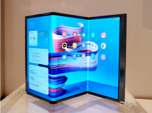 Samsung's asymmetrical folding display